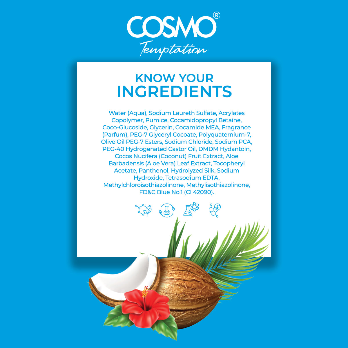 Temptation Coconut Crush Shower Scrub
